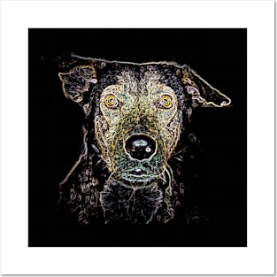 dog Posters and Art